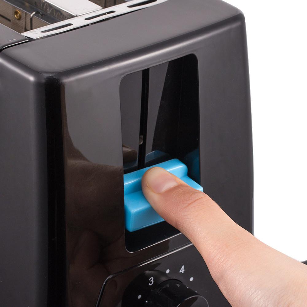 650 Вт бытовой тостер на 2 ломтика небольшой сэндвичница для завтрака мини портативная полуавтоматическая хлебопечка