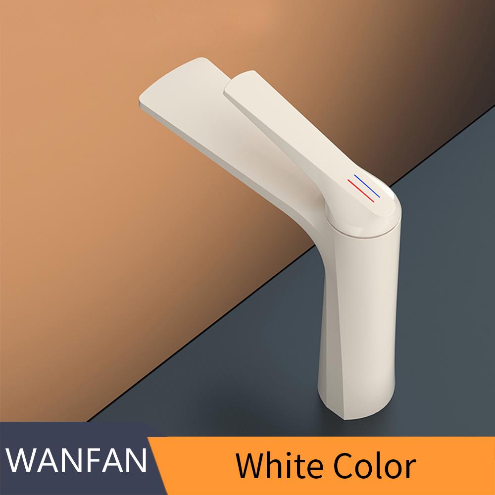 Black Bathroom Faucets Hot and Cold Mixer Faucets Vanity Bathroom Kitchen Deck Mounted Bathroom Sink Faucets 855992