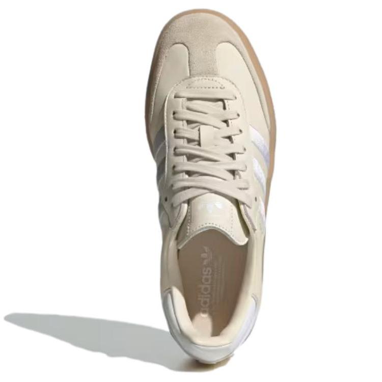 adidas Sambae Wonder White Silver Metallic Gum Женские кроссовки Кремово-белые ID0434