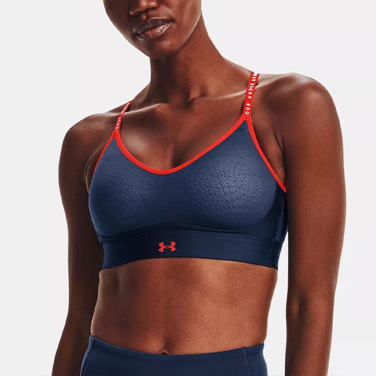 Under Armour Infinity Низкоинтенсивное спортивное нижнее белье для тренировок Женское нижнее белье Индиго 1365233-404