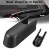 Rear Wiper Arm Cover Arm Cover Plastic Black Windshield Washer
