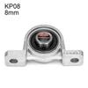 Block Housing 8mm 10mm 12mm 15mm KP000 KP001 KP002 Pillow Block Bearing Thrust Bearing ZINC Alloy