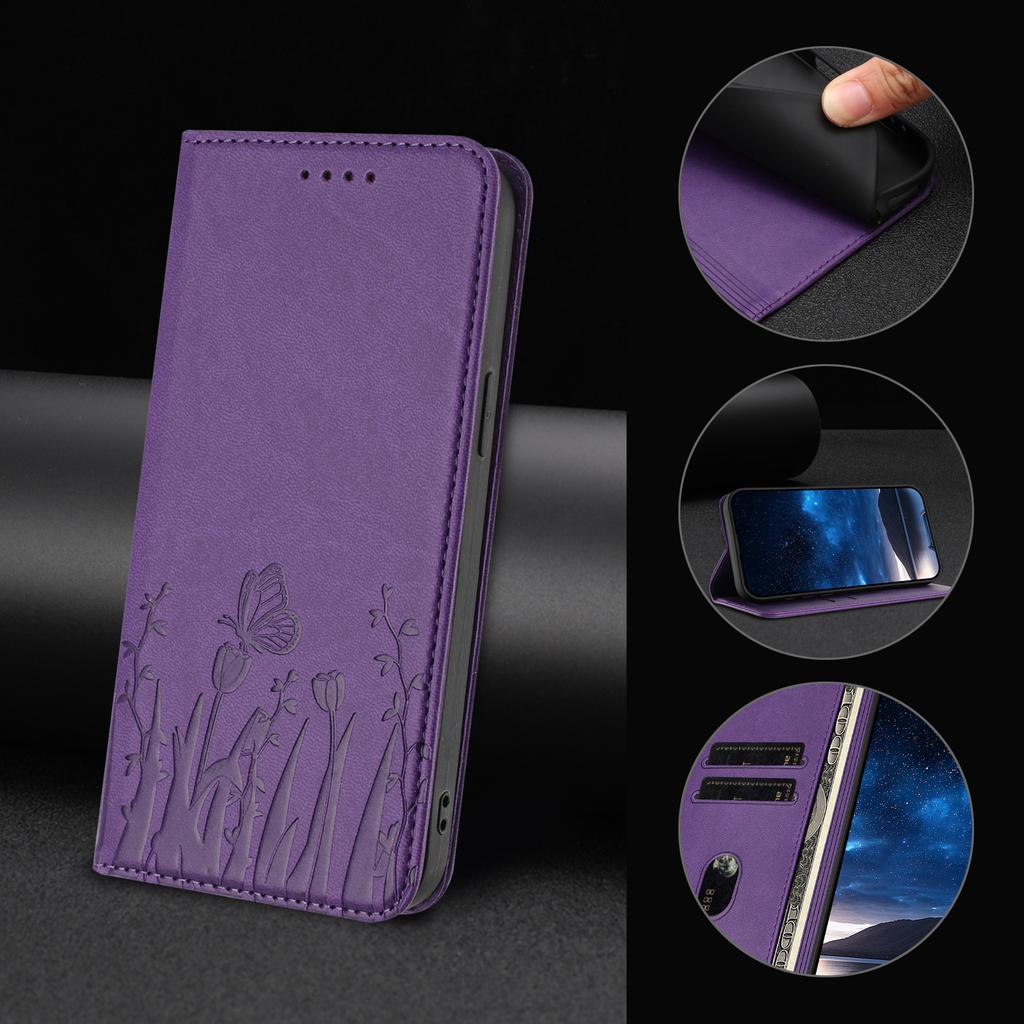 Магнитный кожаный чехол-книжка для кошелька для Samsung Galaxy A54 A34 A24 A14 A04 A04S A04E A73 A53 A33 A23 A13 A03 Core Задняя крышка телефона
