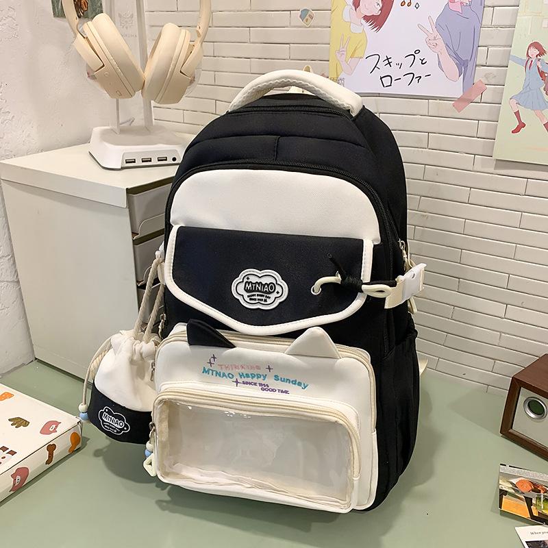 Школьный рюкзак высокая ценность инс для девочек-подростков старшеклассниц большая вместимость милый боль дофамин спина