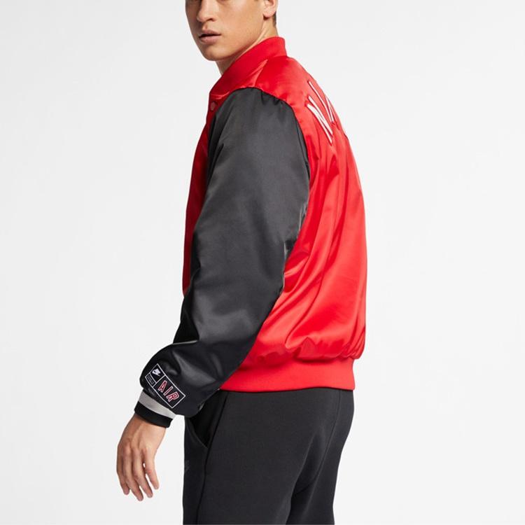 Nike Air Woven Sports Jacket Asia Sizing 'Red' Men's AR1838-657