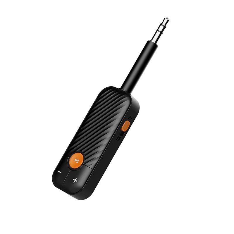 Bluetooth 5,2 аудиоприемник-передатчик 3,5 мм 3,5 AUX с микрофоном стерео музыкальный беспроводной адаптер для наушников ПК ТВ автомобильные колонки