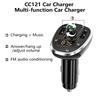 Bluetooth-compatible FM Transmitters for Car,Double USB Charging Car Adapters MP3 Music Player FM Car Kit Handsfree Call