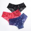 Underwear Female Lingerie Sexy Lace Low Waist Seamless Underpant Transparent Briefs Women's Triangle Pantys