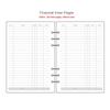 Line A5 A6 A7 45 Sheets Dot Loose Leaf Inner Page Paper Refill Binder Inside Page Notebook Refill