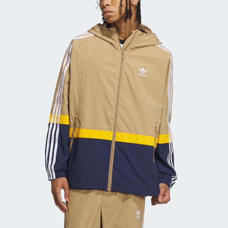 adidas Куртка Originals Мужская Желтая Картон IN0996