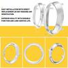 Pair Fog Light Lamp Bezel For Cover 2011-2017 Toyota Sienna SE Chrome Trim Rings