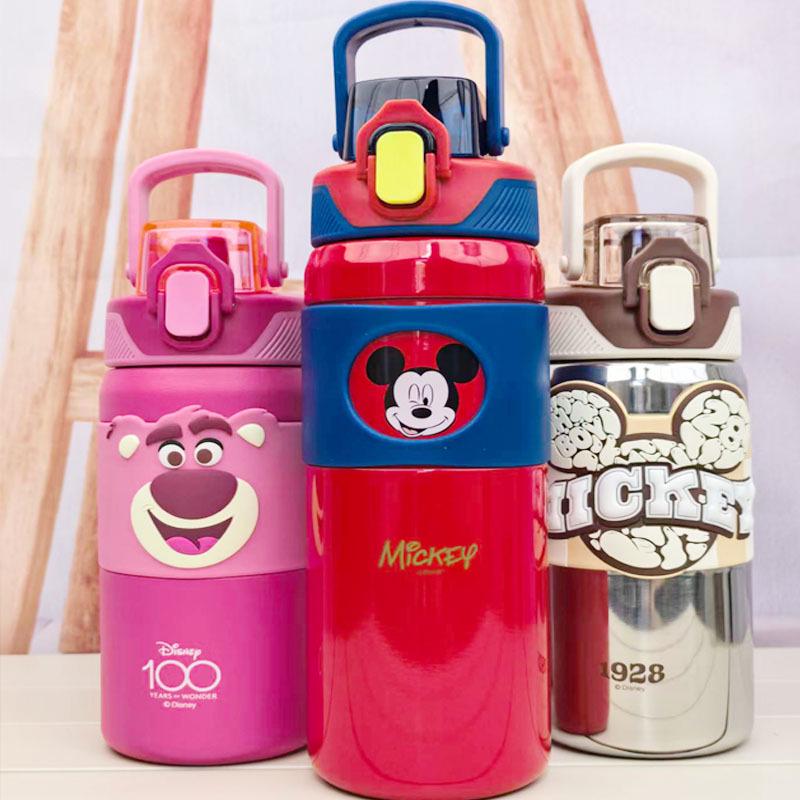 Cartoon Kids' Sports Water Cup - Portable, Large-Capacity, Direct-Drinking Plastic for School Use
