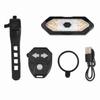 Bike Turn Signal Light USB Charging LED Light Wireless Remote Control Waterproof Bike Rear Tail