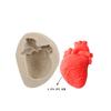 1PC Pastry Cake Dessert Resin Simulation Organ Mold Fondant Mould Halloween Heart Brain Silicone Mold
