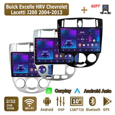 Android Carplay автомобильное радио для 10 Buick Excelle HRV Chevrolet 2004-2013 мультимедийный проигрыватель головное устройство стерео GPS навигация BT WIFI 2+32 ГБ