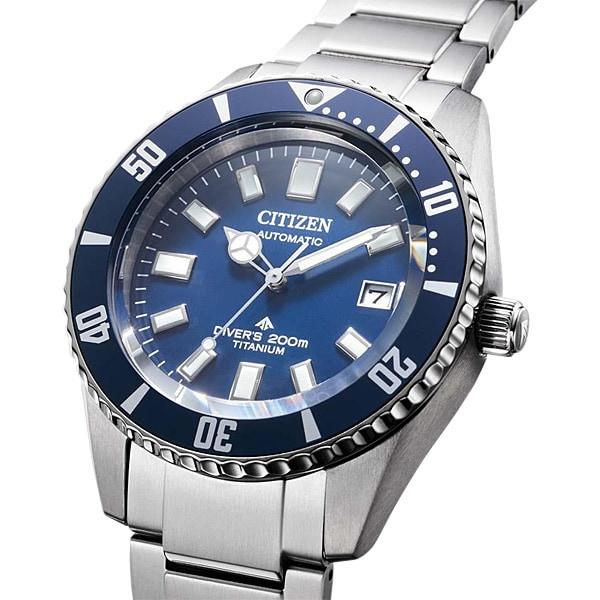 Citizen НБ6021-68Л ( Часы PROMASTER MARINE Series Mechanical Diver200m с металлическим ремешком) Круглые часы