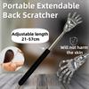 Portable Extendable Back Scratcher Stainless Steel Telescoping Back Scratcher for Both Human and Pets Extendable Back Massager