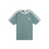 Originals Trefoil Vintage 3-Stripes Raglan Crew Neck Tee Men Tops Emerald GN3479