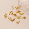 Yori 3Pcs New Stainless Steel Small House Key DIY Pendant 2025 Statement PVD Plated DIY Handwork Accessories Recommend