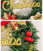 Large 30/40cm Christmas Flower Wreath for Home, Window, or Hotel Decor