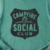 Campfire Social Club Shirt, Vintage Camping Tee, Outdoor Campfire Graphic TShirt