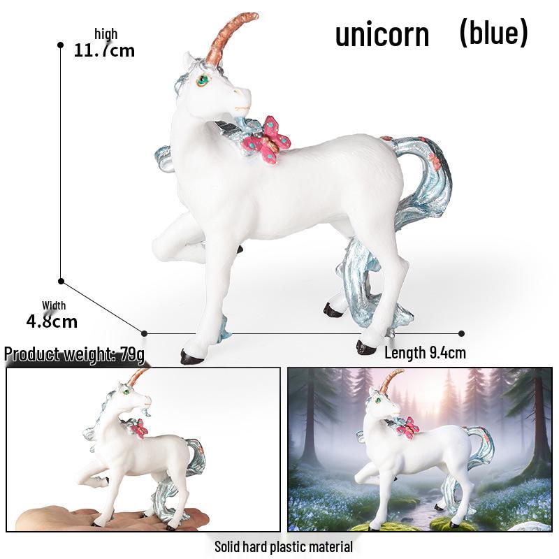Cross-border Mythical Unicorn Pegasus Toy Model for Kids