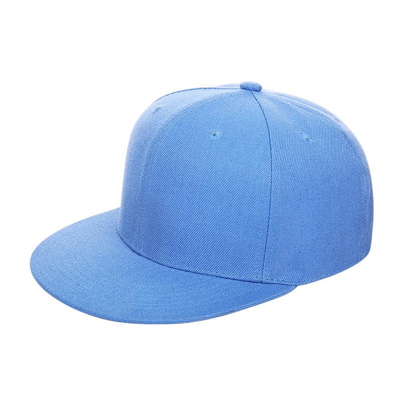 New Brand Quality Flat Bill Blank Men 3D Puff Embroidery Patch Snapback Cap Fitted Custom Baseball Hats for Men
