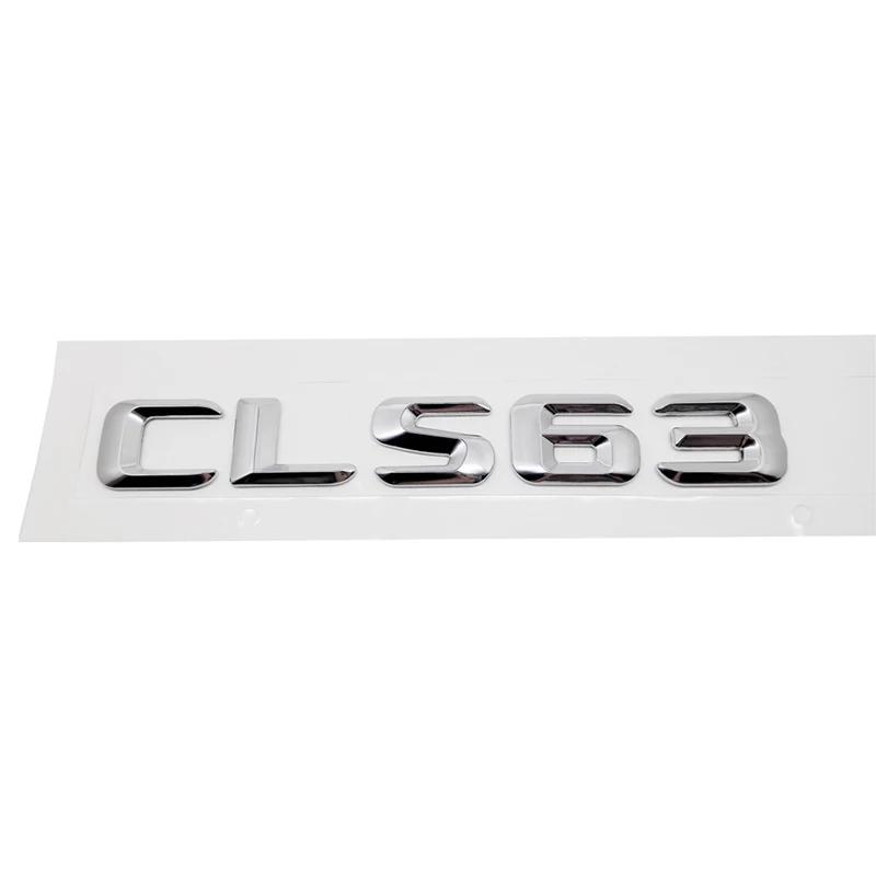 Car Tail Box Letters Badge Stickers Rear Trunk Emblem for CL55 CLS63 CLS55 CLS260 CLS350 CLS400 CLS500 CLS550 Logo Decal