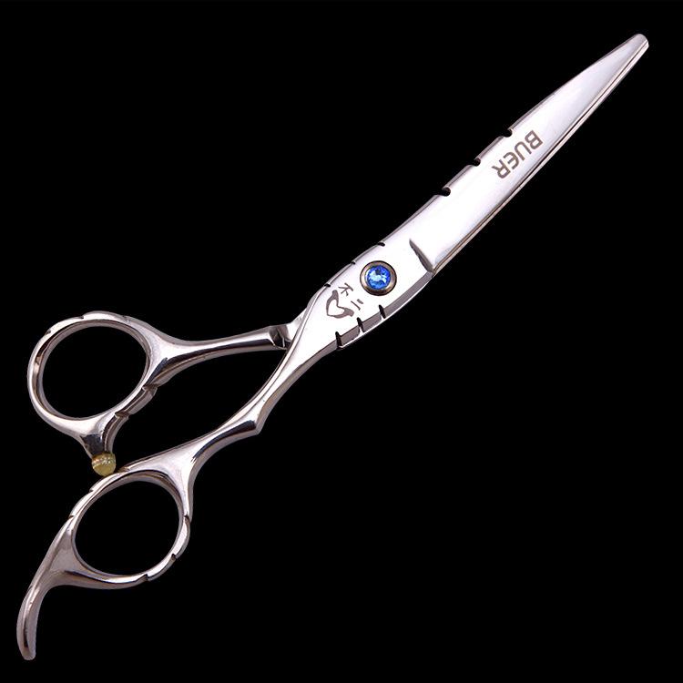 Haircut Scissors Professional Hairdressing Scissors Set Hairdresser Practice Cutting Hair Flat Cutting Tooth Scissors