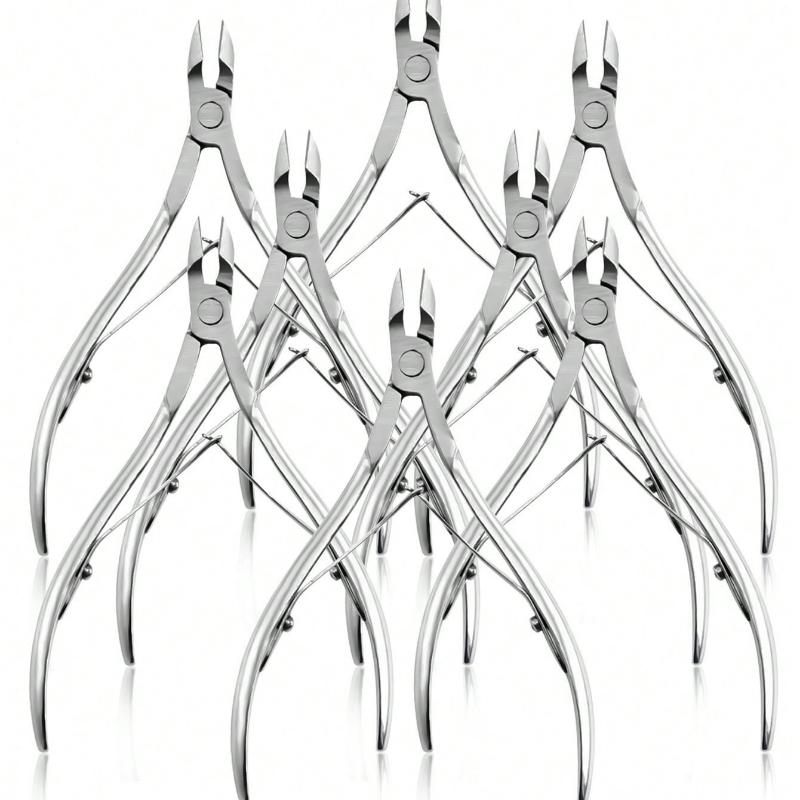 1 шт. Набор из нержавеющей стали Кусачки для ногтей Клиппер Кусачки Набор инструментов для ногтей Набор для ухода за ногтями Набор для удаления омертвевшей кожи Пушеры для кутикулы Набор для маникюра и педикюра