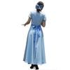 Wendy Cosplay Dress Costume Princess Fancy Maxi Blue Dress For Women