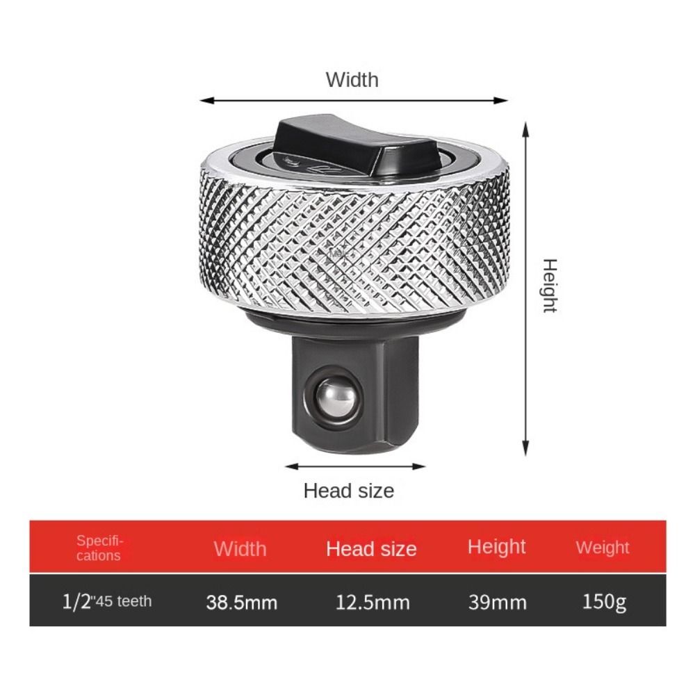 Aluminium Alloy Ratchet Socket Wrench Steel Hand Tools New Socket Wrench Handle Home