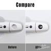 4pcs 20mm Car Lock Keyhole Stickers For BMW Performance M Sport 1 3 5 Series X1 X3 X5 G20 G30 F30 Anti-blocking Dustproof Decal ULXMV1