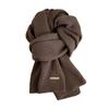 Woolen Cross Scarf Thicken Neck Scarf Winter Warm Knit Scarf  Girls