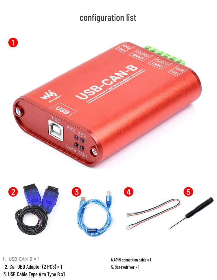 Промышленный USB-анализатор/модуль связи по шине CAN J1939