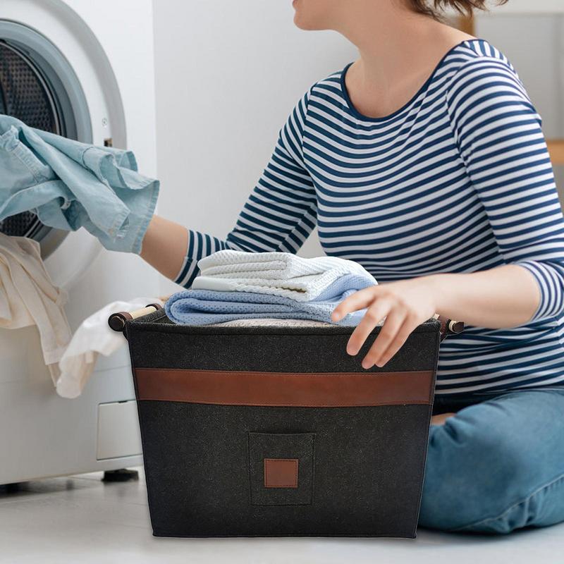Внутренняя сумка для хранения дров Корзина для белья для спальни Мешок для переноски грязной одежды Организатор для бытовых продуктов