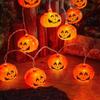 2M/ 3M Pumpkin  LED String Lights Waterproof Pumpkin Crystal Lights  Porch