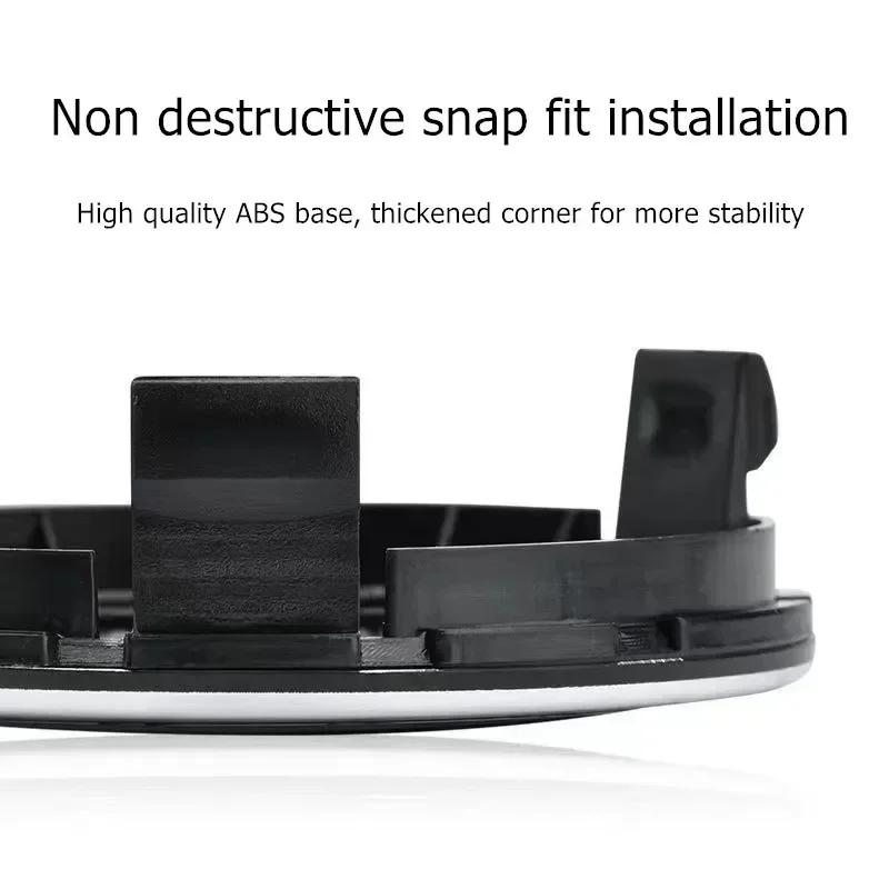 2025 Hot 4 Pieces/Set 75mm For Mercedes Benz AMG W203 W206 W220 W205 W211 W212 Car Wheel Center Hub Caps Benz Emblem Tire Rim Co