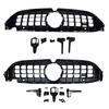 For Mercedes CLE 2025-2025 C236 W236 Front Grille Bumper Cover ABS Sport Mesh Grill Panel Replacement Tuning Accessories