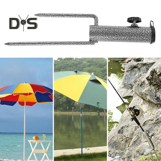 Держатель для зонта на патио, регулируемый, прочный, металлический, для сада, пляжа, зонт, подставка для флагштока, основание, аксессуары для зонта