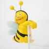 2 шт., украшение для кашпо в виде пчелы, подвесная скульптура пчелы, мультяшная фигурка пчелы из смолы для горшечных растений, декор для края цветочного горшка