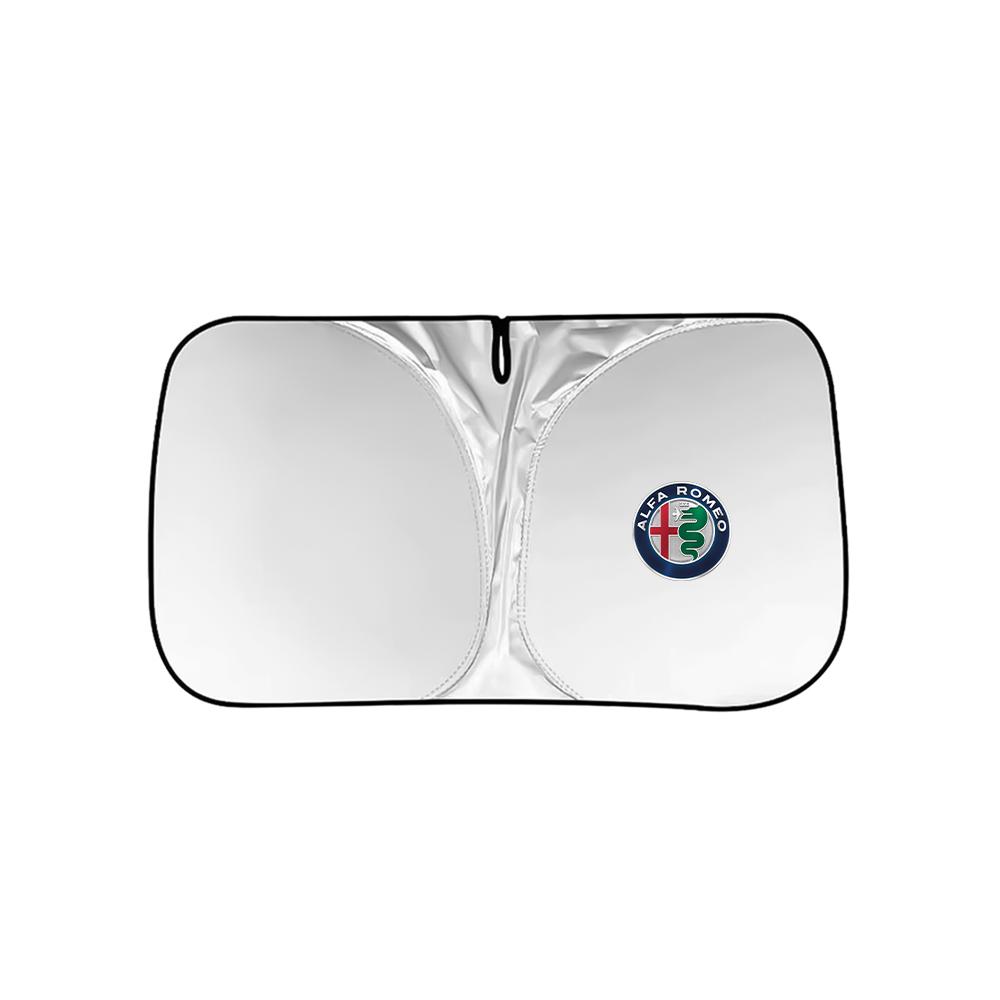Car Folding Windshield Sunshade Cover Front Window UV Protection For Alfa Romeo 147 159 Giulietta Stelvio Mito valve AccessoriesZQ5