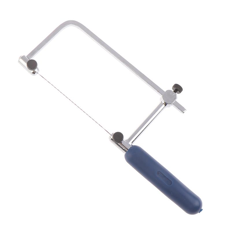 4" Adjustable Frame Sawbow U-Shape Coping Jig Saw For Woodworking Hand Tool