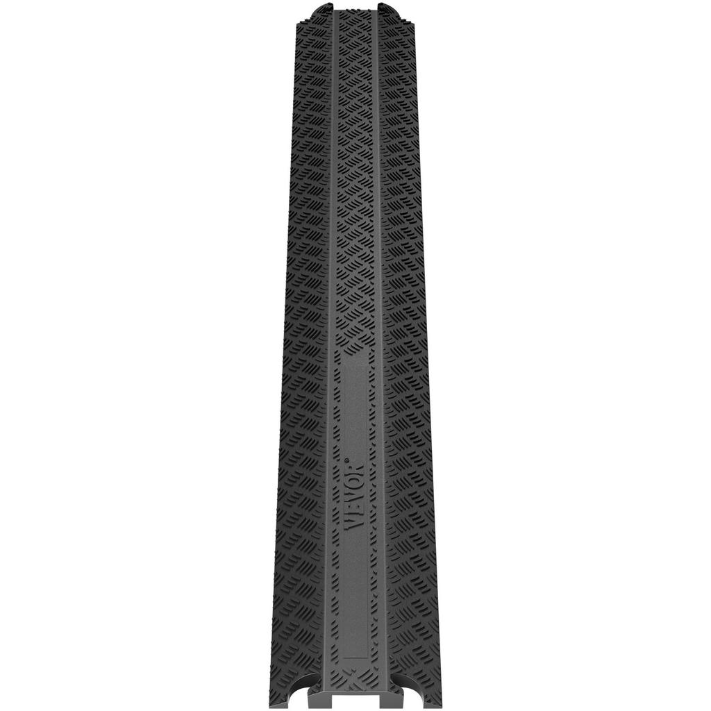 3 PCs Drop Over Cable Cover Ramp, 2,000 lbs/axle Load Capacity, Heavy Duty Cable Hose Protector Ramp, Floor Cord Cover for High Walking Traffic Areas