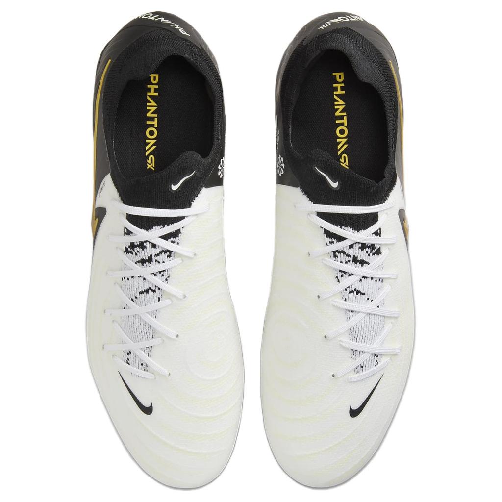 Nike Phantom Gx 2 Pro Fg 'White Gold Black' Sneakers FJ2563-100