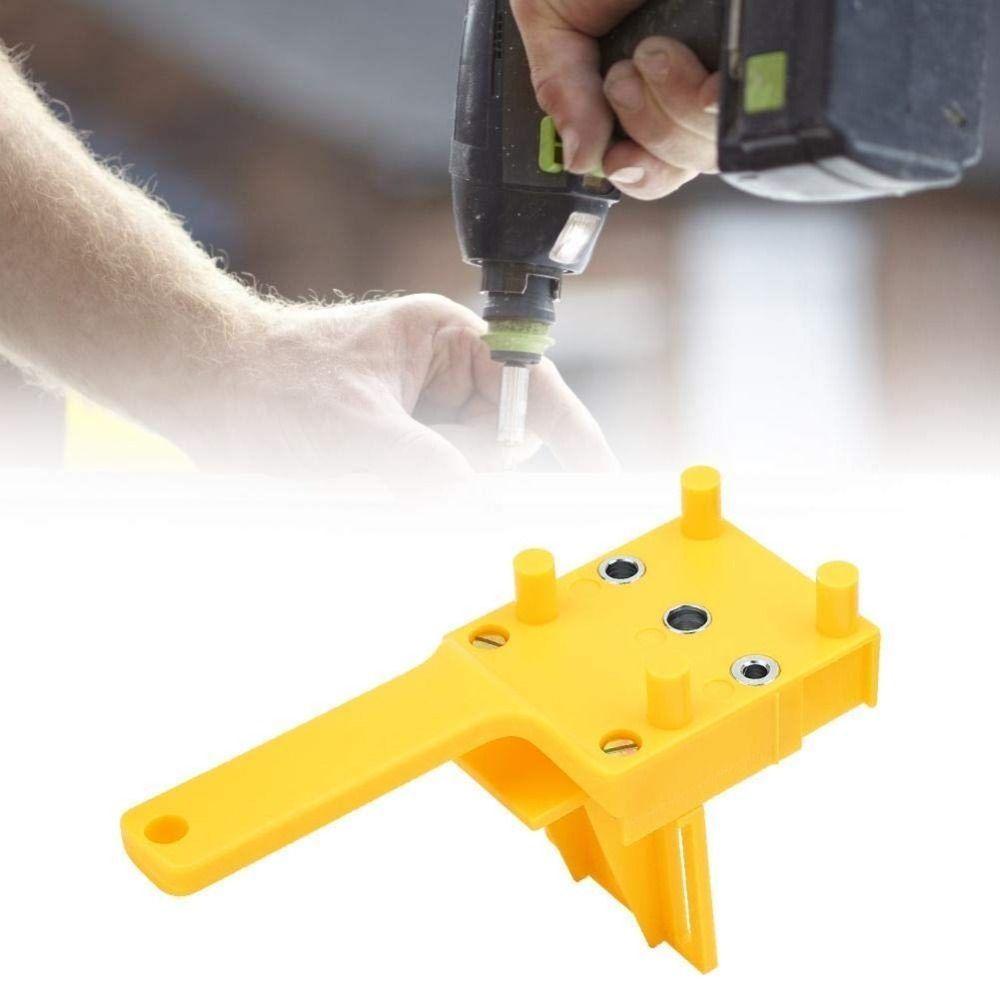 Straight Hole Clamp Carpentry Dowel Joints Carpenter Clamp Drill Guide  For Drill Bit Hole