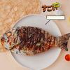 Реалистичный пенал для мяса в виде ножки карпа Канцелярская сумка в форме рыбы Сумка для ручек Офисные принадлежности