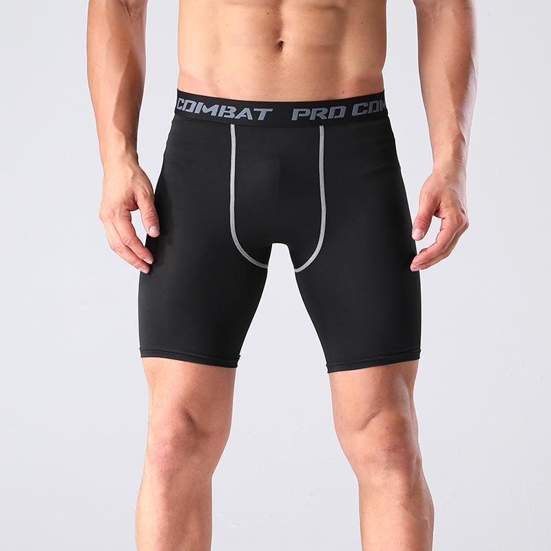 Мужские компрессионные шорты для бега - Высокоэластичные, быстросохнущие, баскетбольный базовый слой, фитнес-экипировка