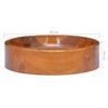 Solid Teak Wood Wash Basin Ø40x10 cm