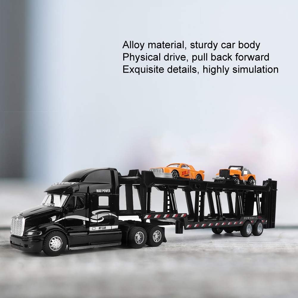 1/48 Имитация транспортного средства литья под давлением, модель легкосплавного грузовика со световым звуковым эффектом, игрушечный автомобиль